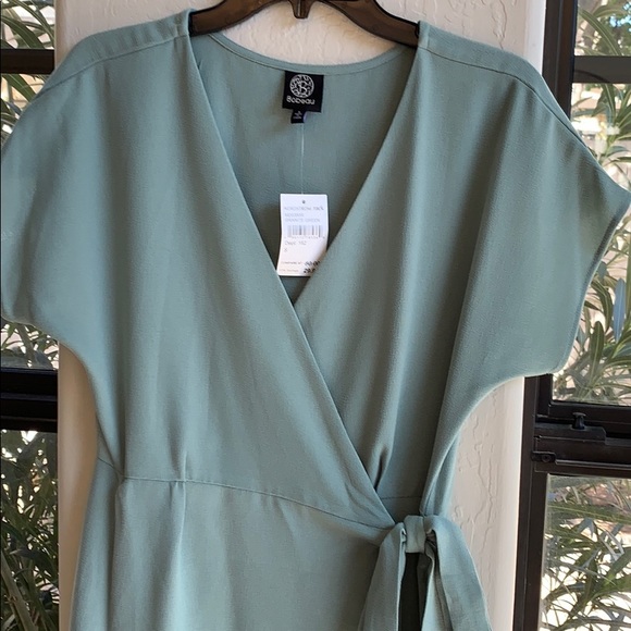 Bobeau mint blue wrap dress - Picture 3 of 3